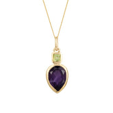 Iris Petal Drop Pendant